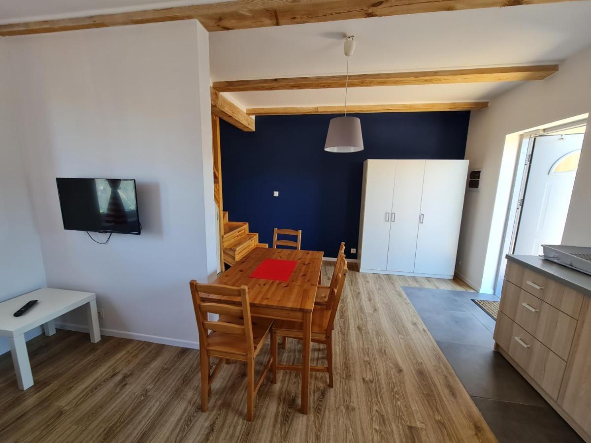 Domki Osada Kalinowa Leba Nowecin Sauna Bagian luar foto