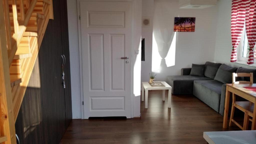 Domki Osada Kalinowa Leba Nowecin Sauna Bagian luar foto