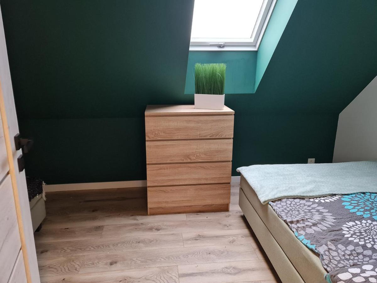 Domki Osada Kalinowa Leba Nowecin Sauna Bagian luar foto