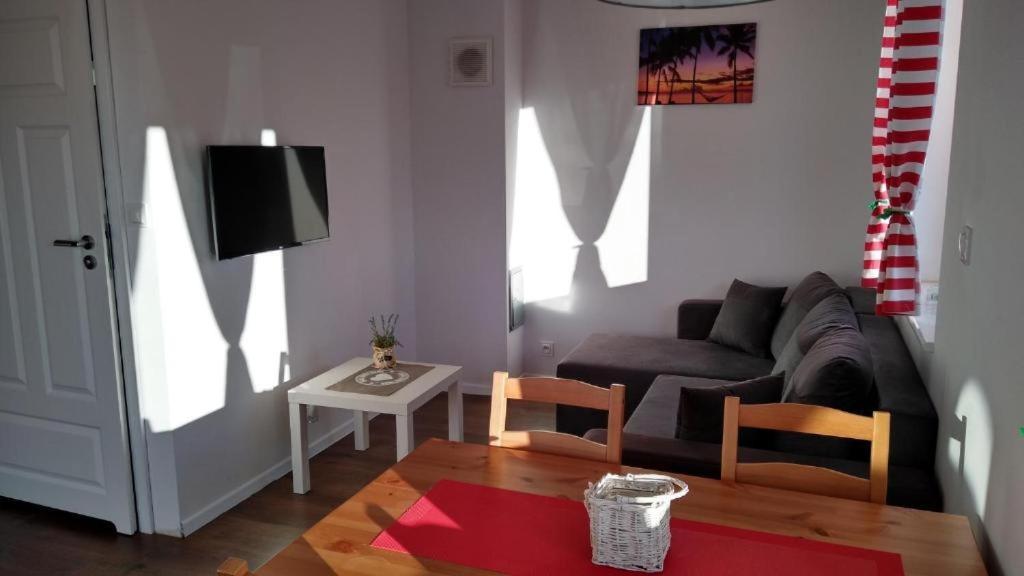 Domki Osada Kalinowa Leba Nowecin Sauna Bagian luar foto
