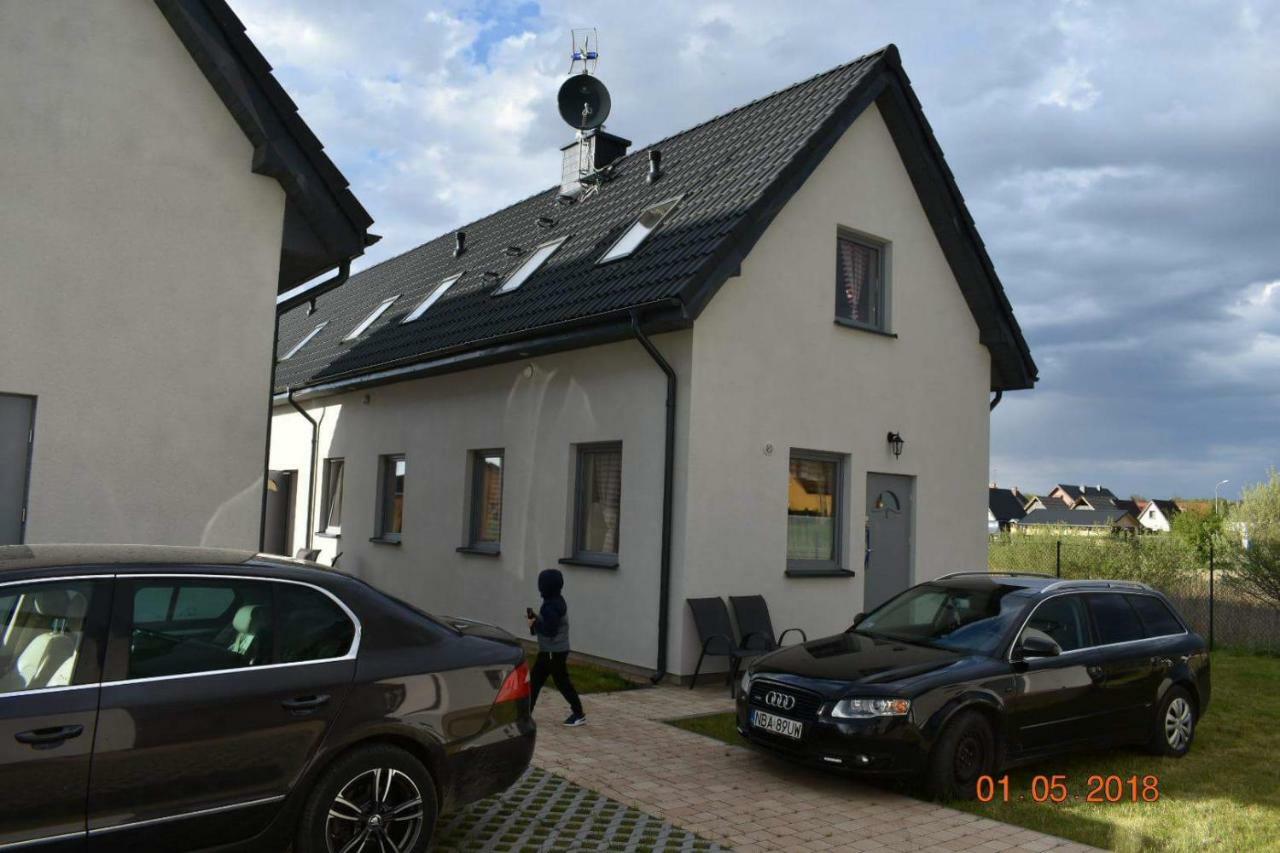 Domki Osada Kalinowa Leba Nowecin Sauna Bagian luar foto