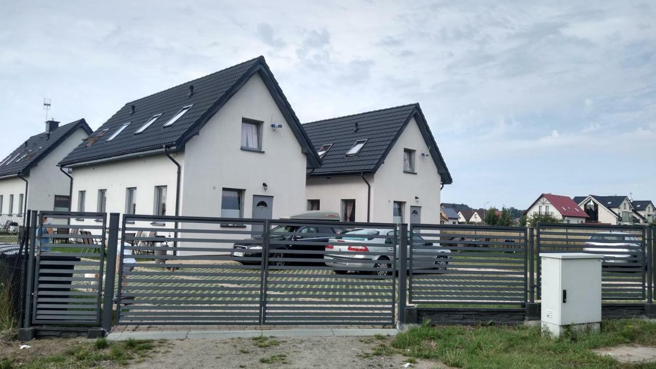 Domki Osada Kalinowa Leba Nowecin Sauna Bagian luar foto